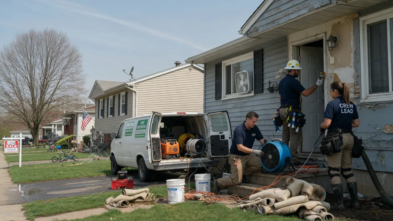 Flood Cleanup in Caroline, WI near me